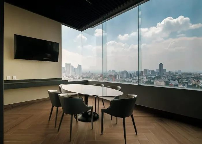 Apartment Skytown Reforma Pool & Skyline *